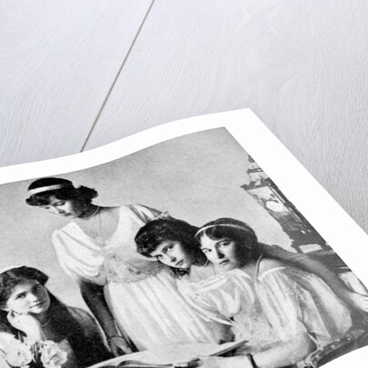 Russian Royal ladies, Tsarkoe Military Hospital by Anonymous