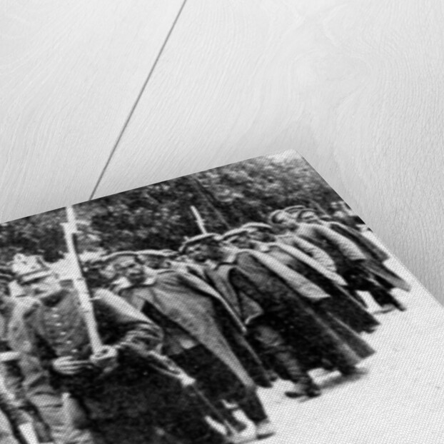 Russian prisoners, East Prussia, First World War by Anonymous