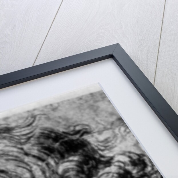 The head of an angel by Andrea del Verrocchio