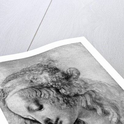 The head of the Madonna, 15th centuy by Andrea del Verrocchio
