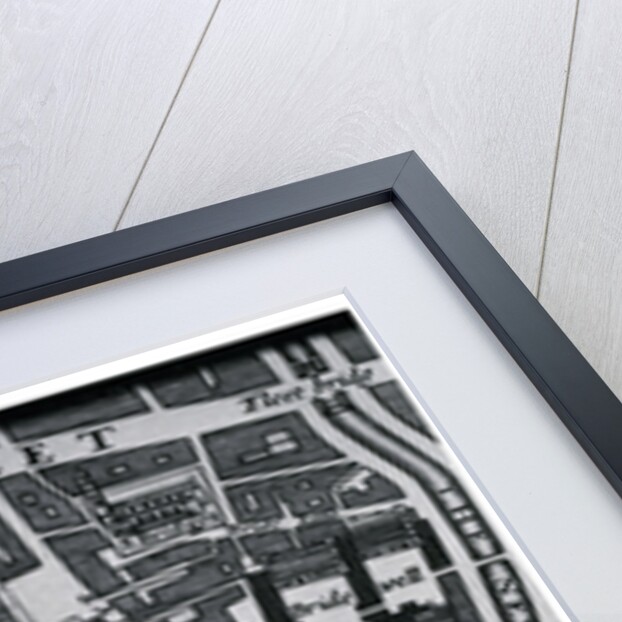 Map of London featuring Whitefriars by Morden & Lea