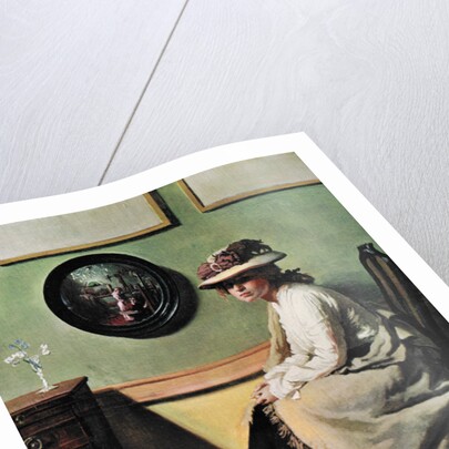 The Mirror by William Newenham Montague Orpen