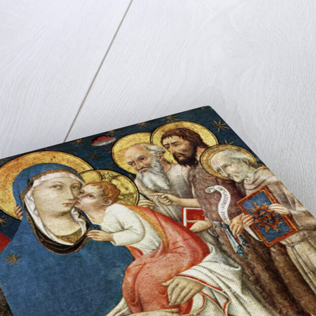The Madonna and Child with Saints by Sano di Pietro