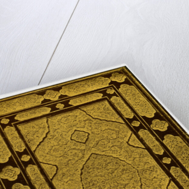 Embossed binding of Jami's 'Khansa, Five Poems' by Anonymous