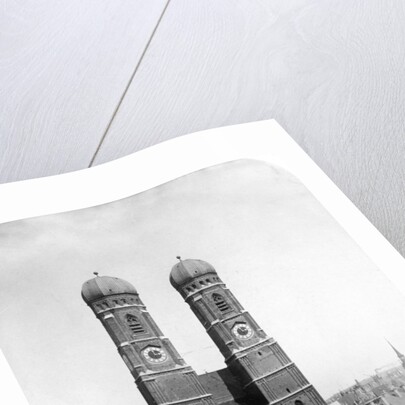 The Frauenkirche, Munich, Germany by Wurthle & Sons