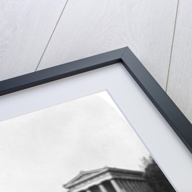 The Ruhmeshalle and Bavaria statue, Munich, Germany by Wurthle & Sons