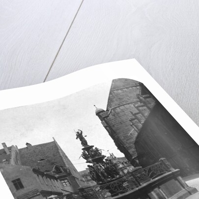 Tugendbrunnen, Nuremberg, Bavaria, Germany by Wurthle & Sons