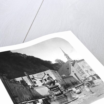 The Pferdeschwemme (horse well), Salzburg, Austria by Wurthle & Sons