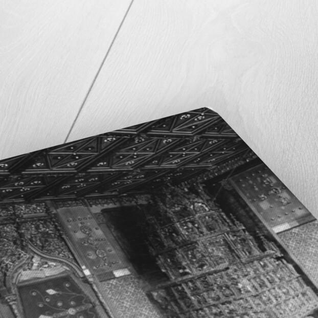 The furnace in the Prince's Chamber, Festung Hohensalzburg, Salzburg, Austria by Wurthle & Sons