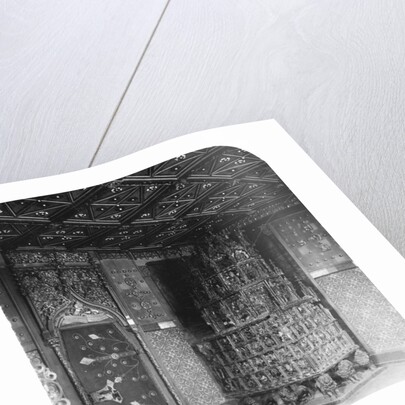 The furnace in the Prince's Chamber, Festung Hohensalzburg, Salzburg, Austria by Wurthle & Sons