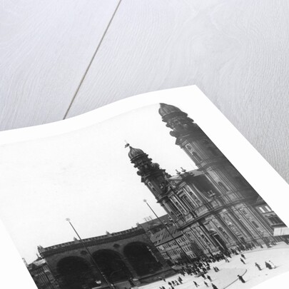 The Catholic Theatiner Church St Cajetan, Munich, Germany by Wurthle & Sons