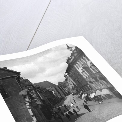 The Fleischbrucke (Meat Bridge), Nuremberg, Germany by Wurthle & Sons