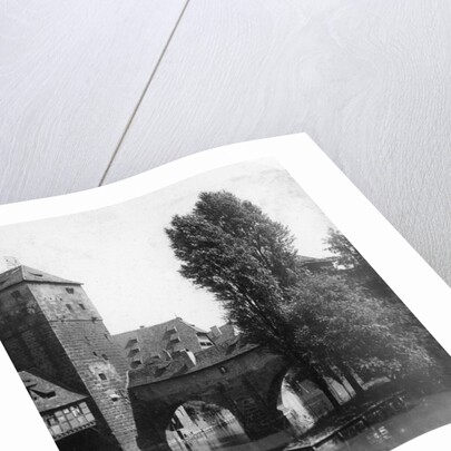 Henkersteg (The Hangman's Bridge), Nuremberg, Bavaria, Germany by Wurthle & Sons