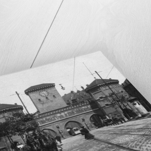 Isartor (Isar Gate), Munich, Germany by Wurthle & Sons
