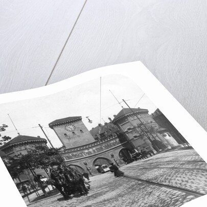 Isartor (Isar Gate), Munich, Germany by Wurthle & Sons