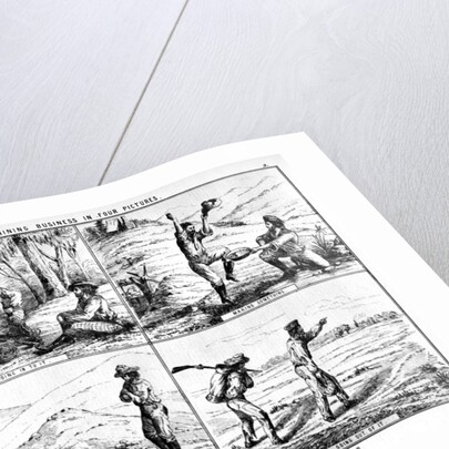 The Mining Business in Four Pictures by Britton & Rey