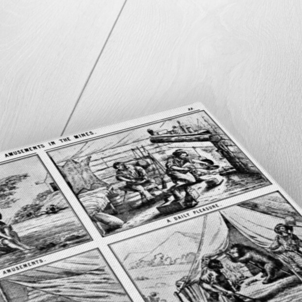 Sunday Amusements in the Mines by Britton & Rey