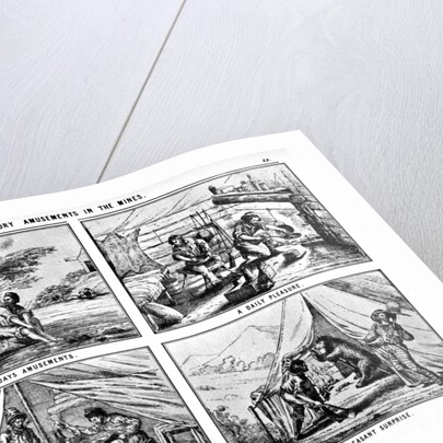 Sunday Amusements in the Mines by Britton & Rey