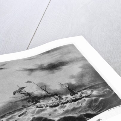The wreck of the steamship 'Union' on the coast of lower California by John Henry Bufford