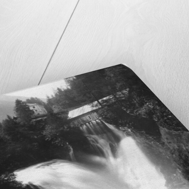 The waterfall at Badgastein, Austria by Wurthle & Sons