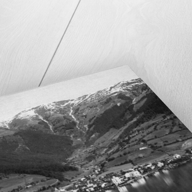 Zell am See and mount Schmittenhöhe, Salzburg, Austria by Wurthle & Sons