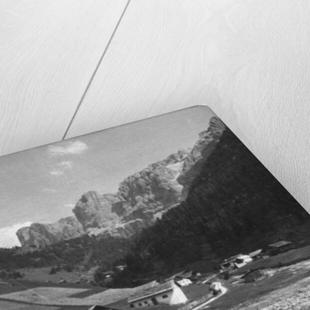 A valley in Wolkenstein, Tyrol by Wurthle & Sons