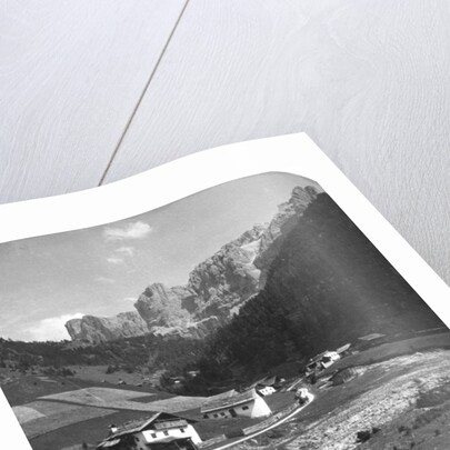 A valley in Wolkenstein, Tyrol by Wurthle & Sons