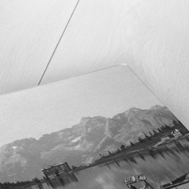 Misurina Lake, Sorapiss Peaks and the Dolomites, Italy by Wurthle & Sons