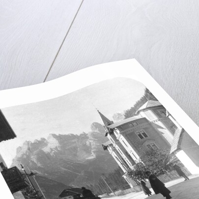 Landro and Monte Cristallo, Tyrol, Italy by Wurthle & Sons