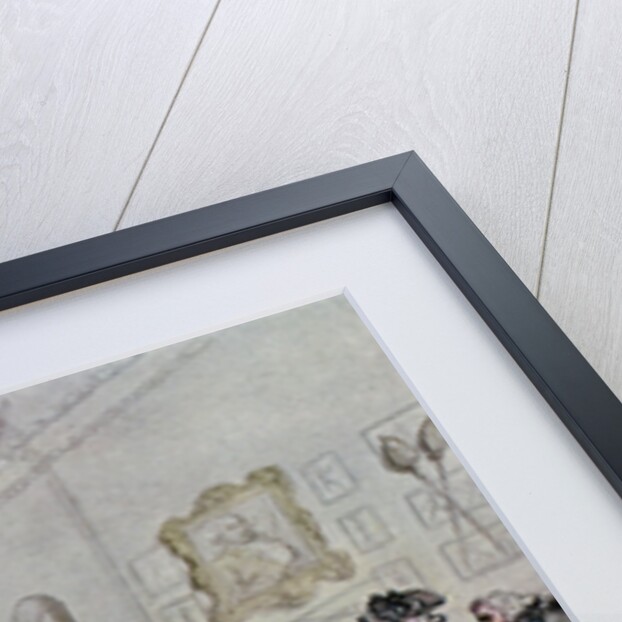 Mr H Angelo's Fencing Academy by Thomas Rowlandson