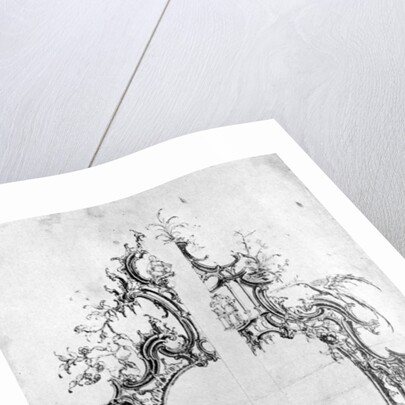 Design for detail on furniture by Henry Copland