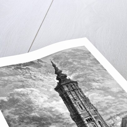 Torre Nueva, Zaragoza, Spain by Anonymous