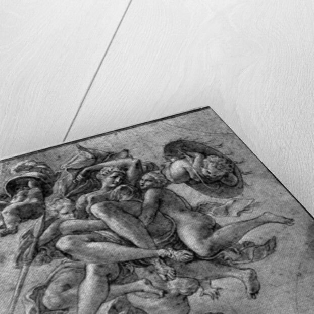 Design for the Ulysses Gallery, Fontainebleau by Francesco Primaticcio