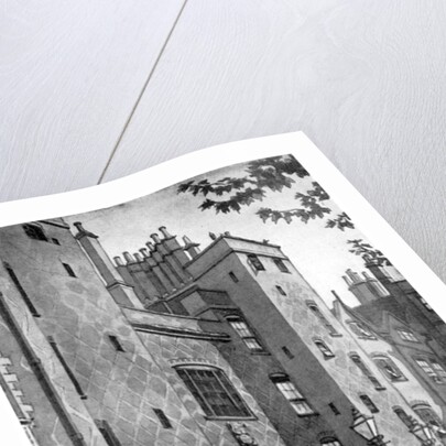 Old gateway to Lincoln's Inn, London by RA Wilson