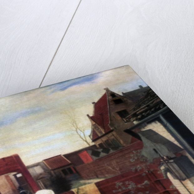 A Woman and her Maid in a Courtyard by Pieter de Hooch