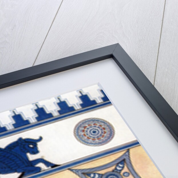 Assyrian brick and tile design by Anonymous