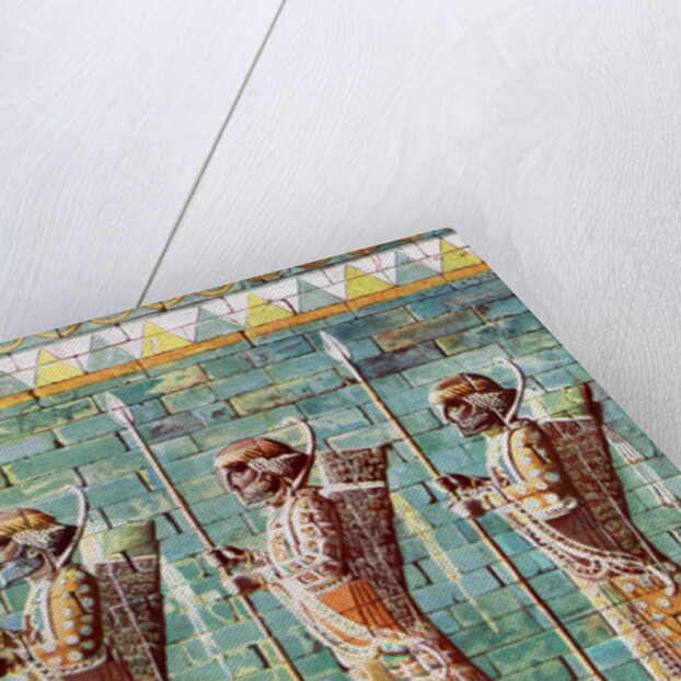 The archers of Kiing Darius, Susa, Iran by Anonymous