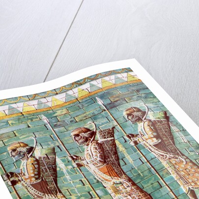 The archers of Kiing Darius, Susa, Iran by Anonymous
