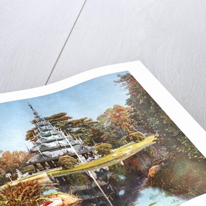 The Pagoda, Eden Gardens, Calcutta, India by Anonymous