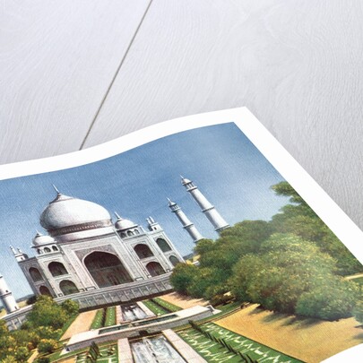 The Taj Mahal, Agra, India by Anonymous