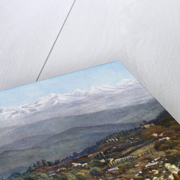 The snows from Jalapahar, Darjeeling, India by Anonymous