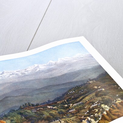 The snows from Jalapahar, Darjeeling, India by Anonymous