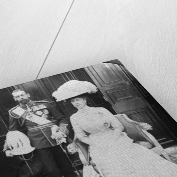 King George V (1865-1935) and Queen Mary (1867-1953) by HD Girdwood