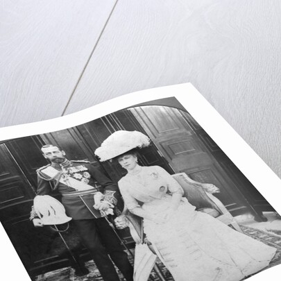 King George V (1865-1935) and Queen Mary (1867-1953) by HD Girdwood