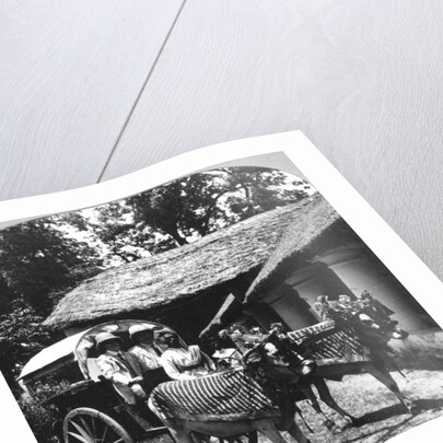 Leaving the dak bungalow for a 'bile-gharry', Belgaum district, southern India by Realistic Travels Publishers