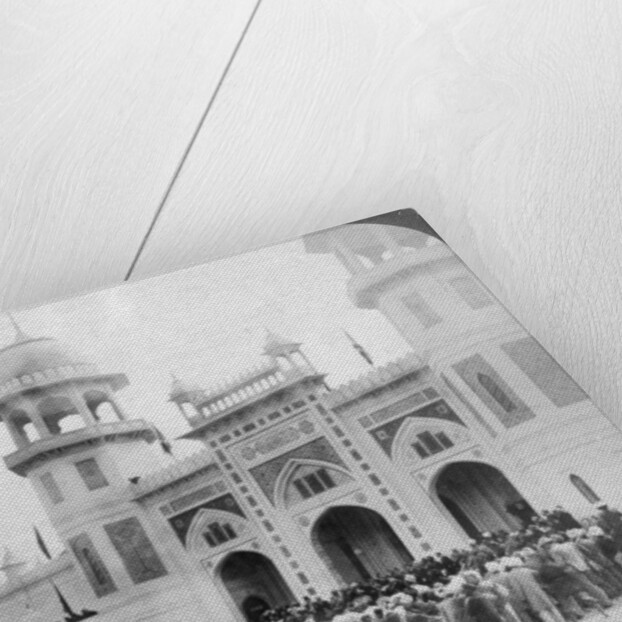 Lord Curzon opening the Indian Art Exhibition, Delhi, India by Underwood & Underwood
