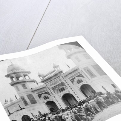 Lord Curzon opening the Indian Art Exhibition, Delhi, India by Underwood & Underwood
