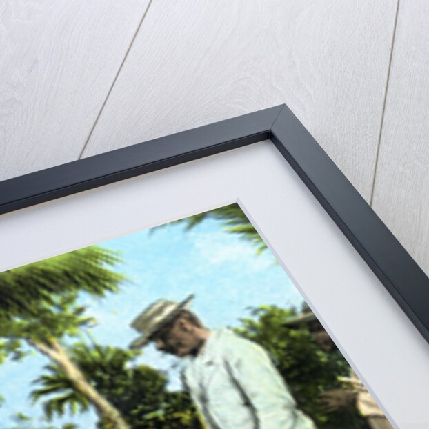 A cock fight, Puerto Rico by Anonymous