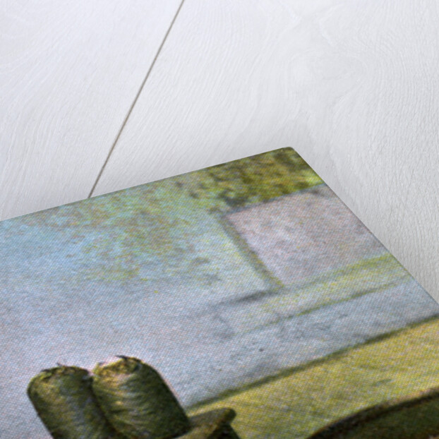 A Burmese woman making cigars by Anonymous