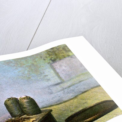 A Burmese woman making cigars by Anonymous